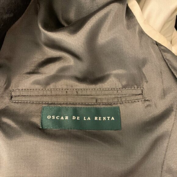 Oscar De La Renta Wool Cashmere Coat - Picture 3 of 5